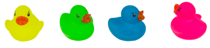Mini Squeaking Duck, Glow in the Dark,