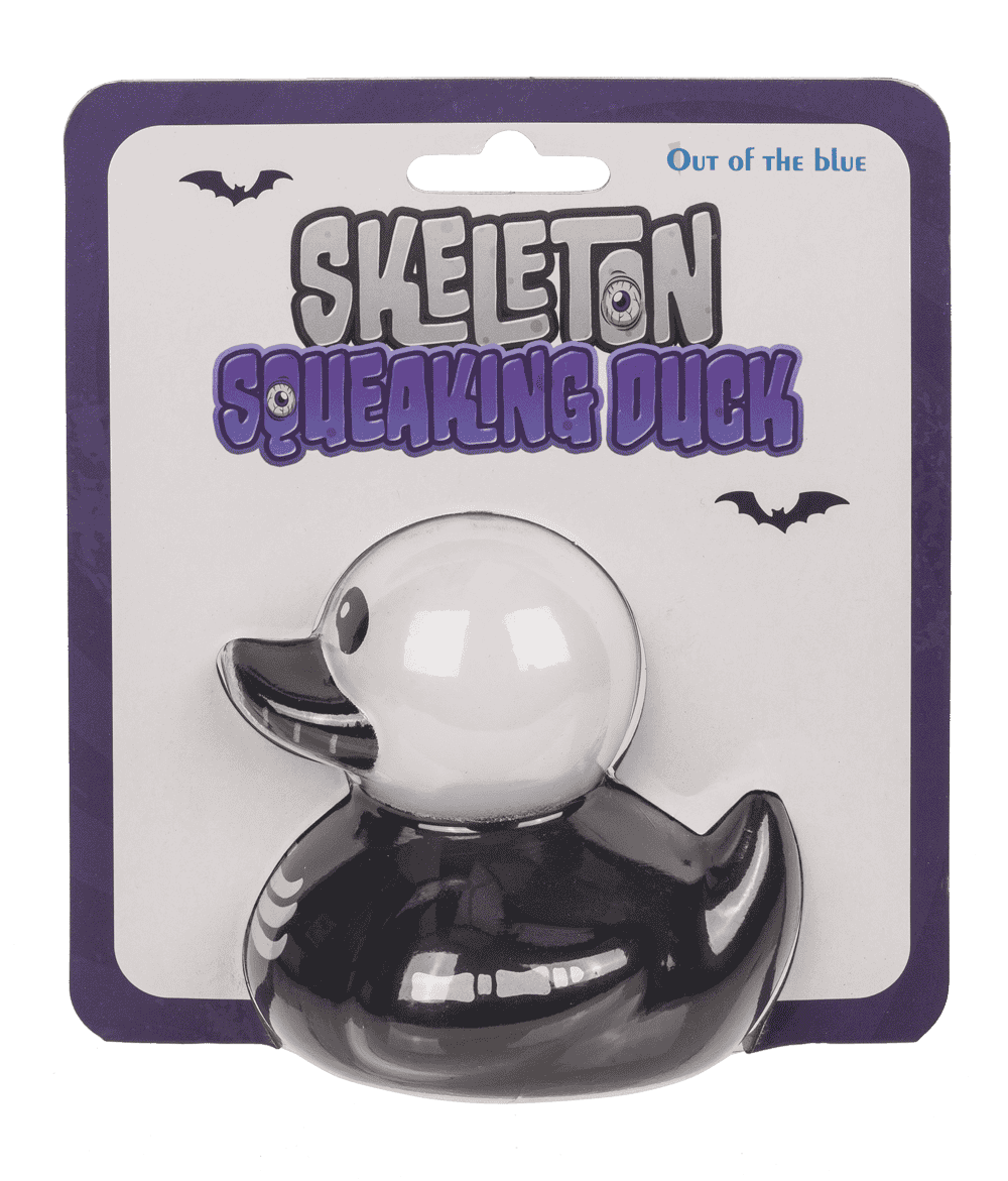 Skeleton Squeaking Duck, ca. 8,5 cm,