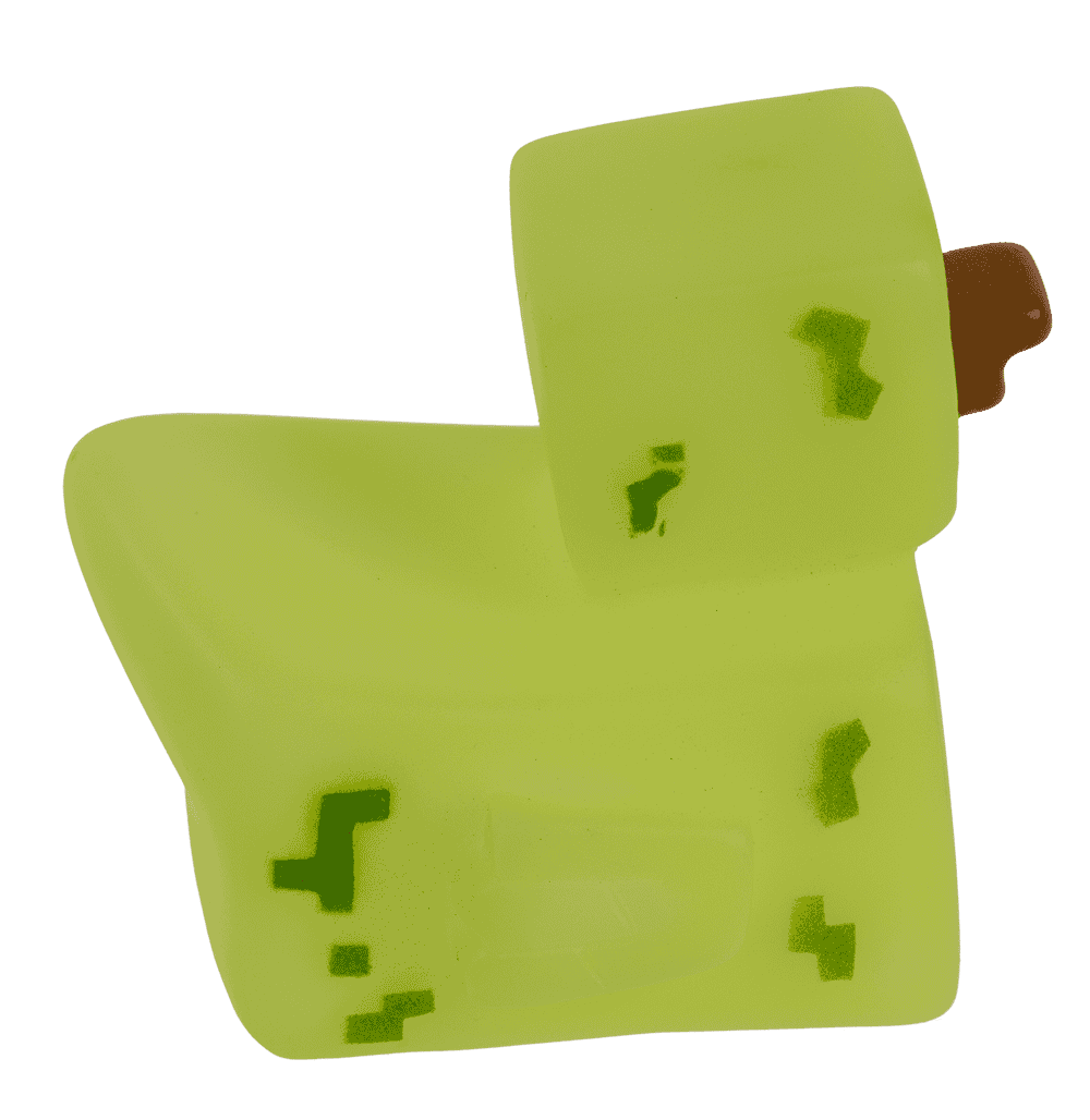 Pixelated squeaking duck, 6 x 5,5 cm,