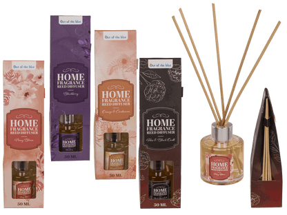 Room diffuser, 50 ml, 10-15% fragrance content,