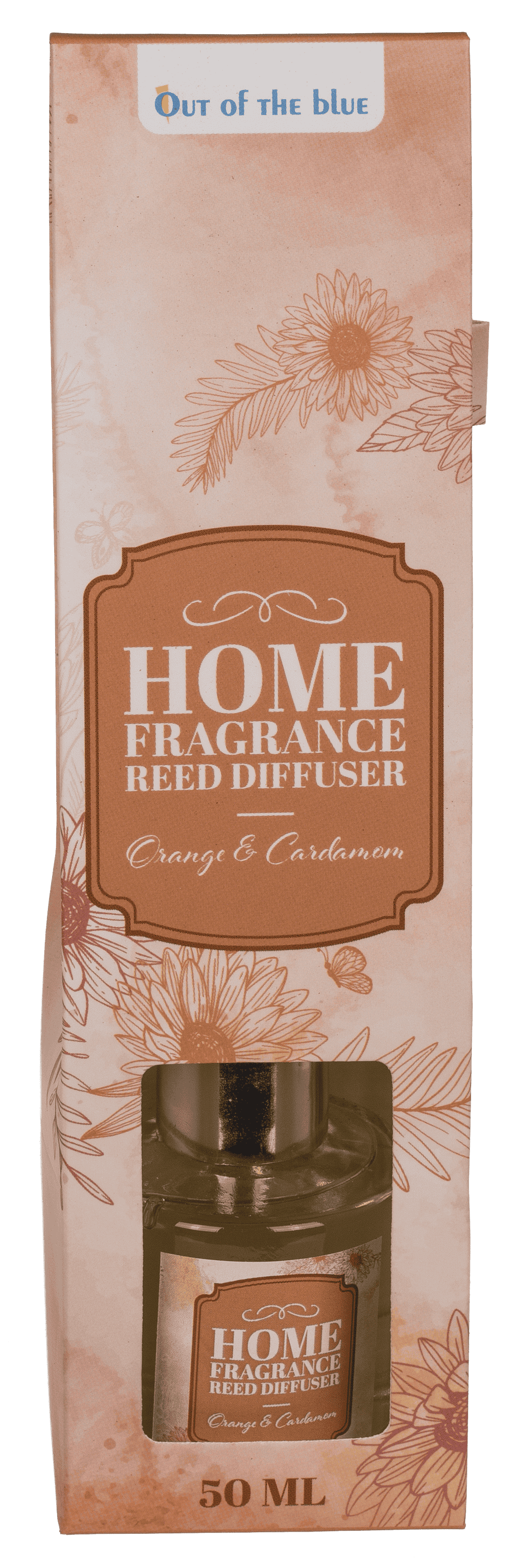 Room diffuser, 50 ml, 10-15% fragrance content,