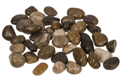 Nature coloured decoration stones,