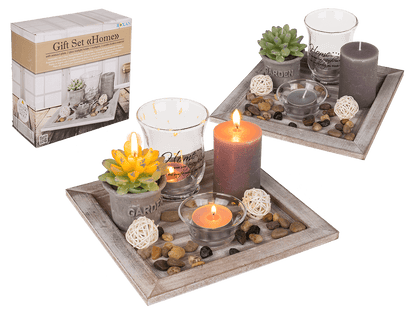 White/natural coloured Wooden Plate,