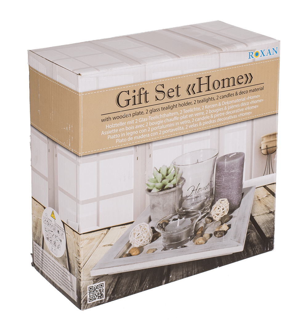 White/natural coloured Wooden Plate,