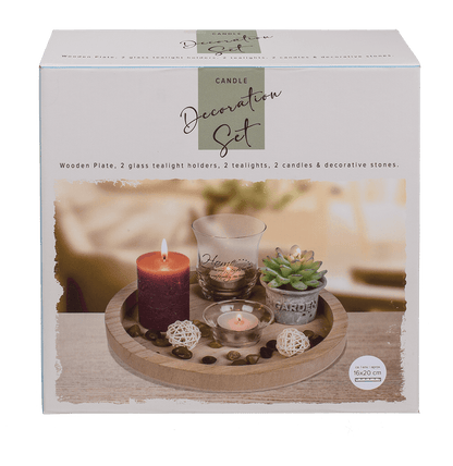 Natural coloured Wooden Plate, round