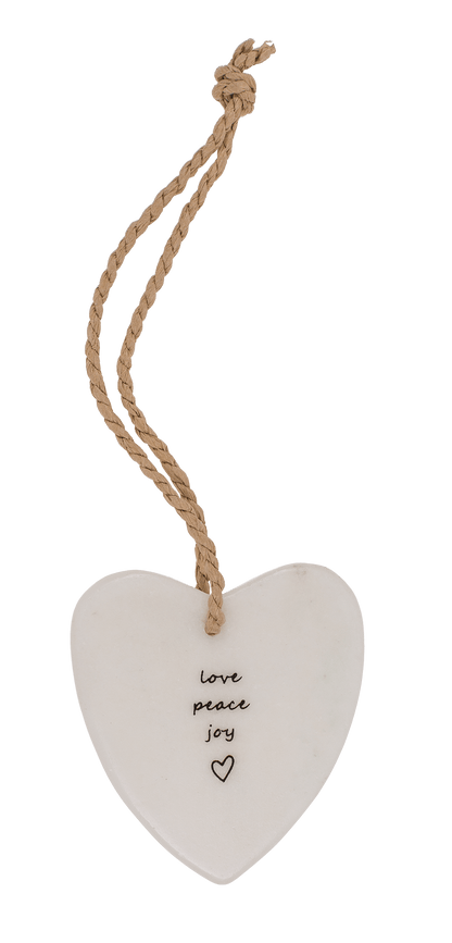 Marble hearts, Happy Hearts, for hanging,