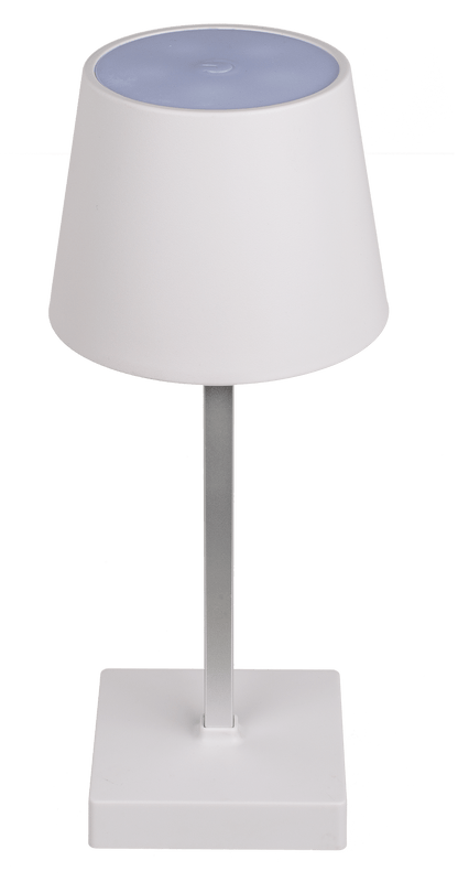 White Table lamp with LED,