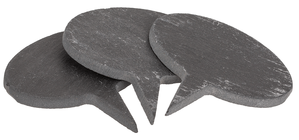 Oval plant tag for sticking,