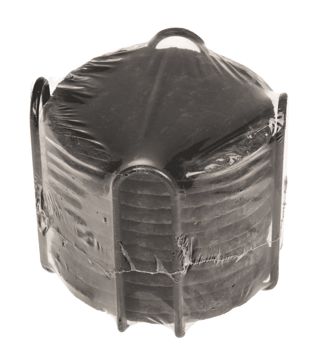 Slate coaster, with laser printing,