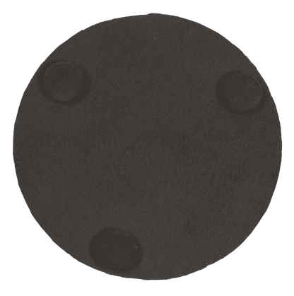 Slate coaster, with laser printing,