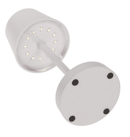 White Table lamp with LED,