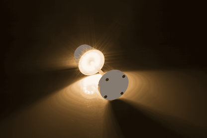 White Table lamp with LED,