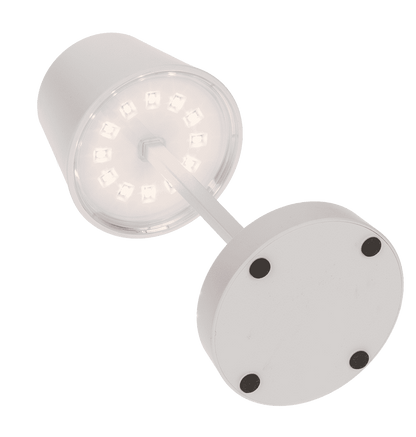 White Table lamp with LED,