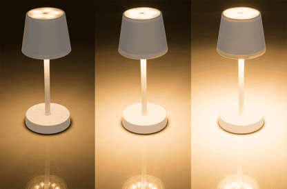 White Table lamp with LED,
