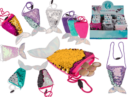 Sequin Purse, Mermaid,