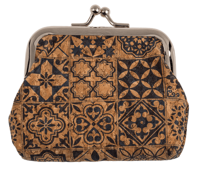 Cork purse, Mandala,