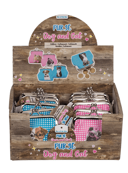 PVC Purse, dog & cat,