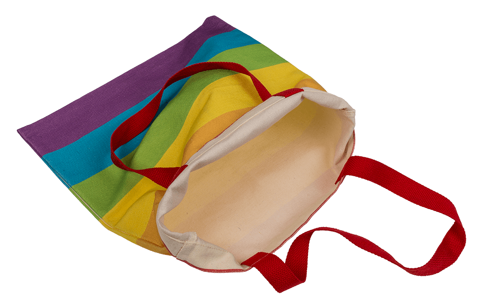 Cotton bag, Pride, ca. 35 x 40 cm,