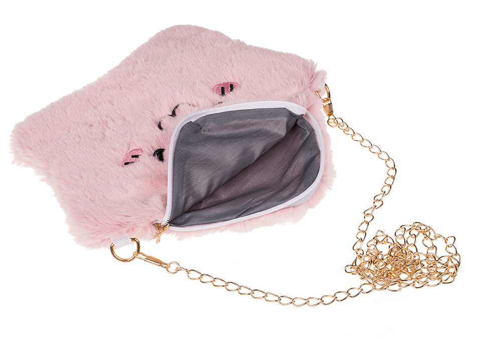 Plush star bag, ca. 24 x 23 cm,