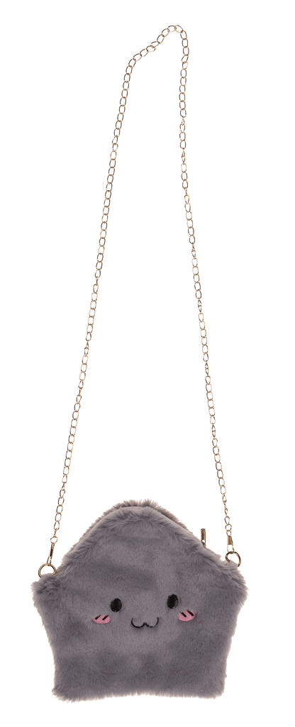 Plush star bag, ca. 24 x 23 cm,