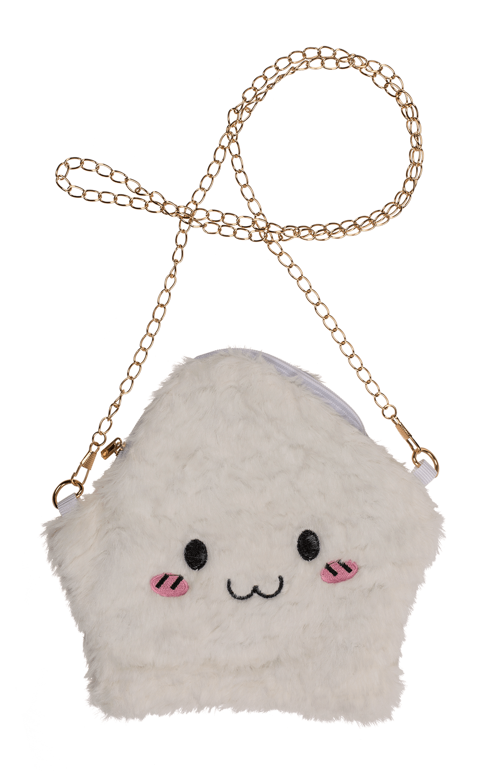 Plush star bag, ca. 24 x 23 cm,