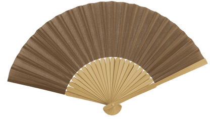 Fan, Natural, 21 cm, bamboo,