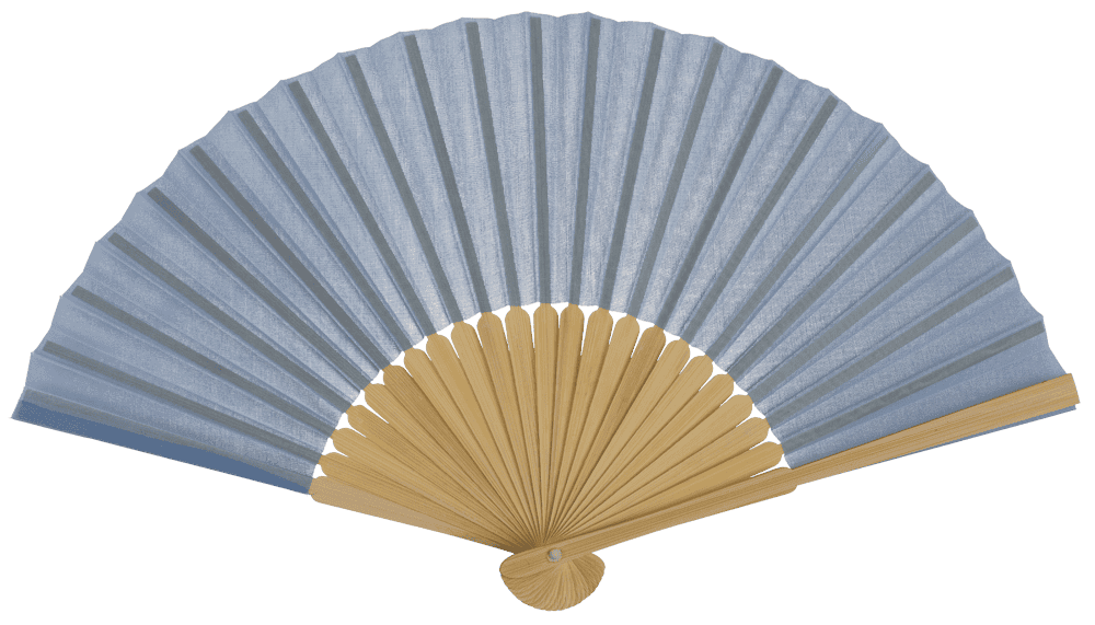 Fan, Summer mix, 21 cm, bamboo,