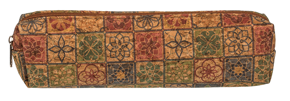 Corc pencil case, Mandala, 20 x 4,5 x 5,5 cm,