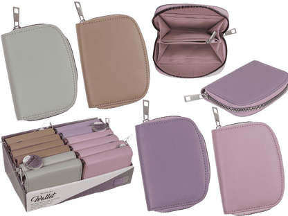 Artificial leather wallet, Pastell,