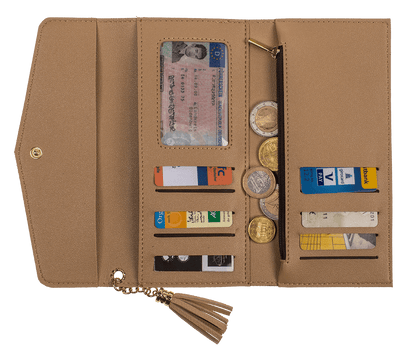 Artificial leather wallet, Elegant,