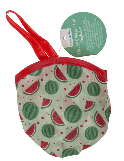 Foldable pocket fan, Tropical,