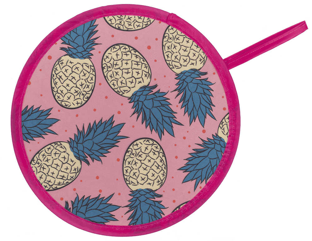 Foldable pocket fan, Tropical,