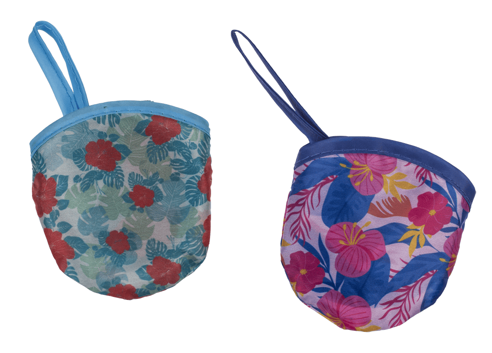 Faltbaber pocket fan, Flowers,