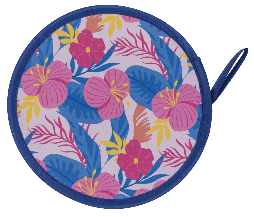 Faltbaber pocket fan, Flowers,