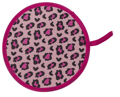 Foldable pocket fan, Leopard,