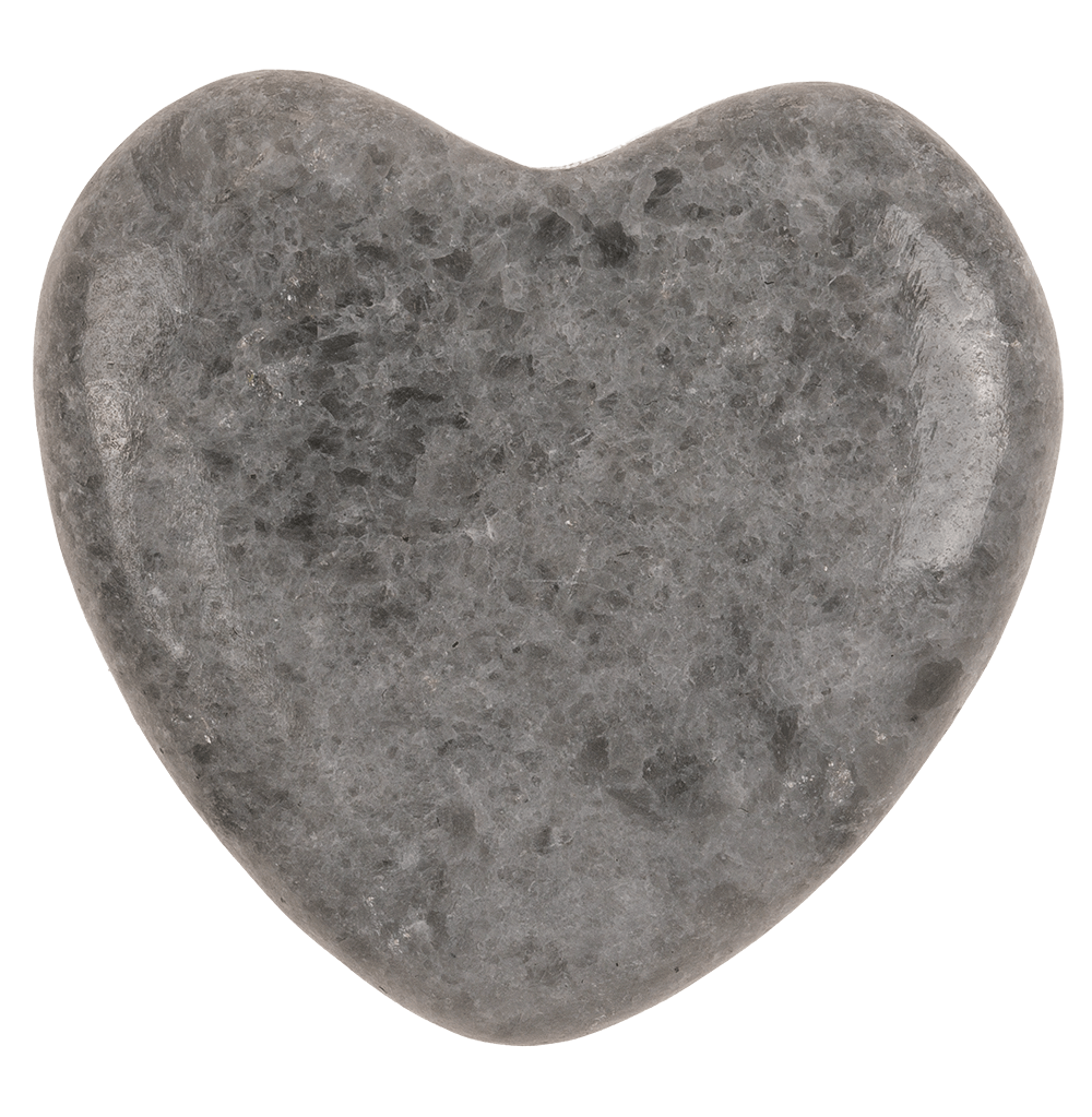 Natural Stone Heart, Worry Hearts,