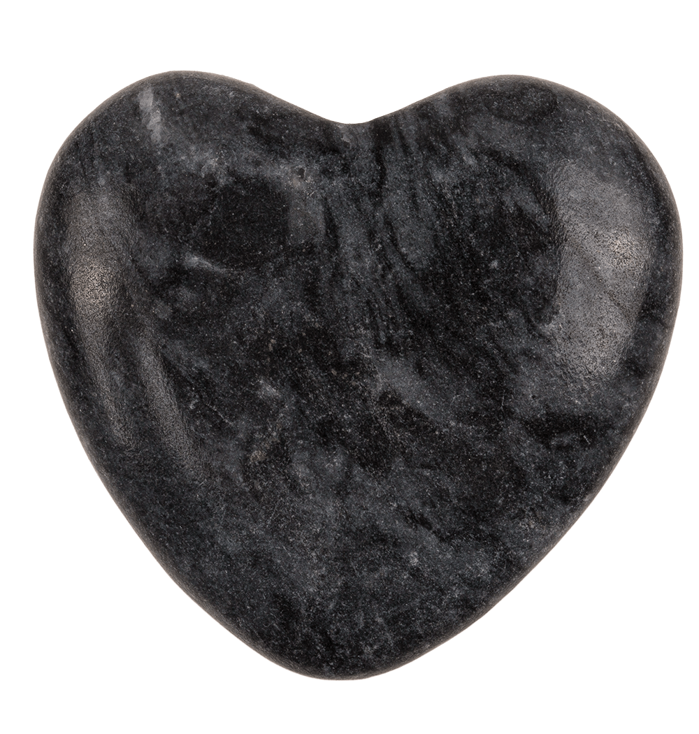 Natural Stone Heart, Worry Hearts,