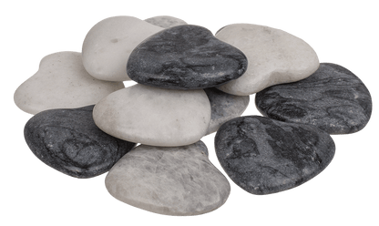 Natural Stone Heart, Worry Hearts,