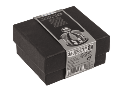 Silver-coloured Magnetic Metal Paper Holder,