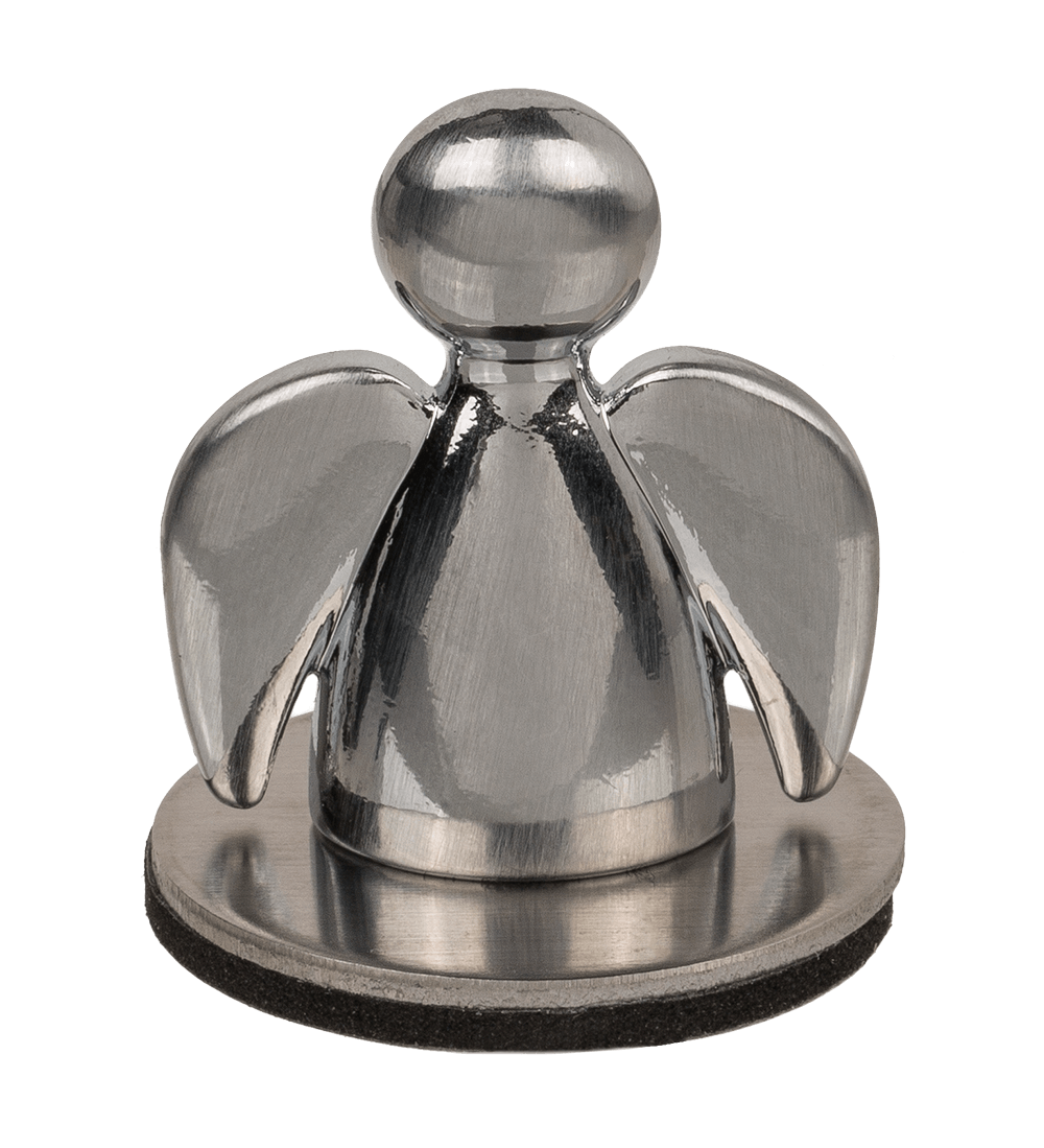 Silver-coloured Magnetic Metal Paper Holder,