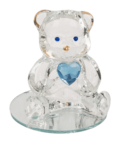 Glass Bear with Heart,
