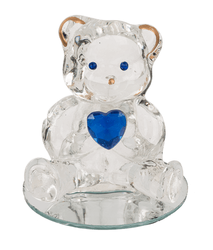 Glass Bear with Heart,