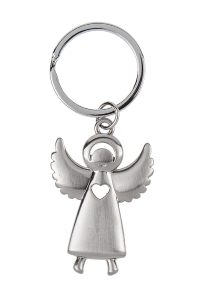 Metal keyring, Guardian Angel,