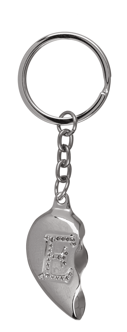 Metal Keychain, Broken Heart,