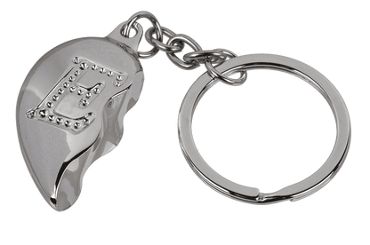 Metal Keychain, Broken Heart,