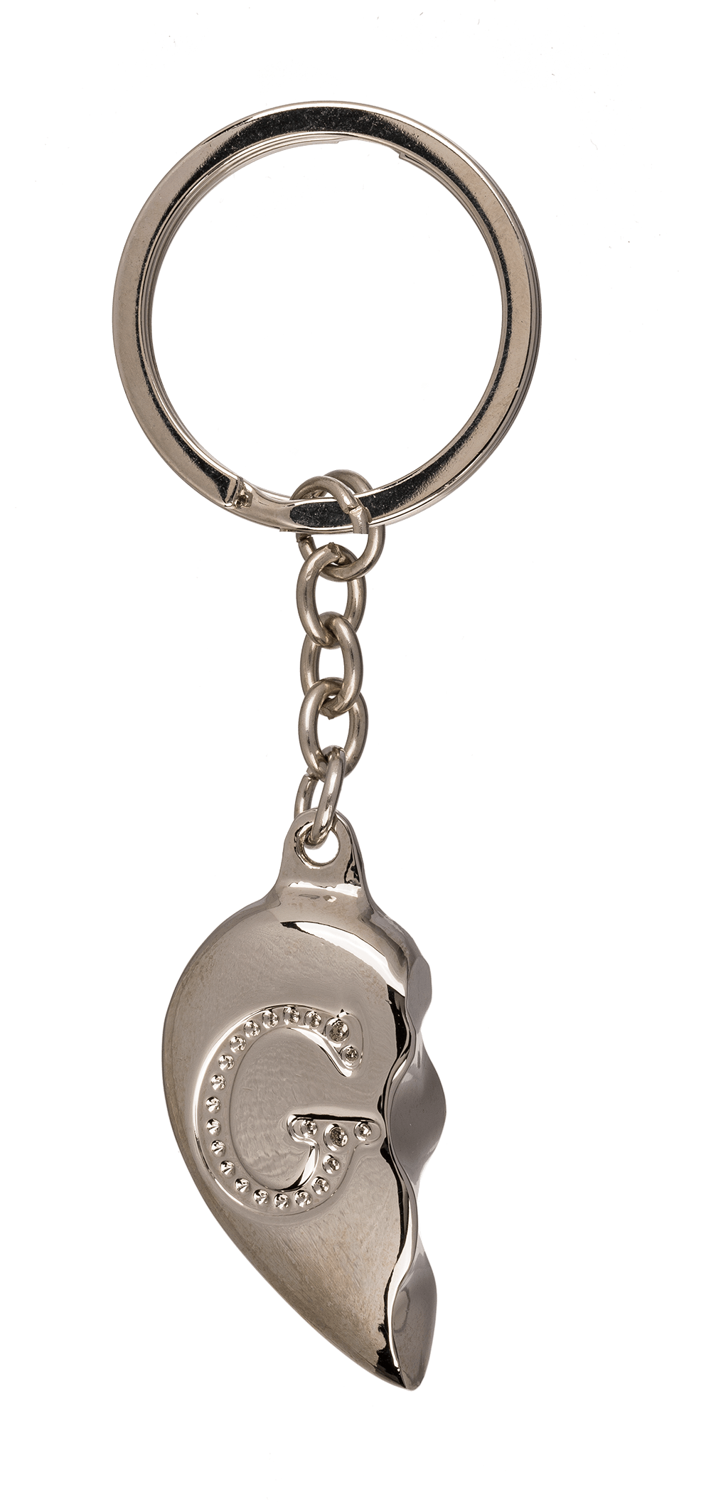 Metal Keychain, Broken Heart,