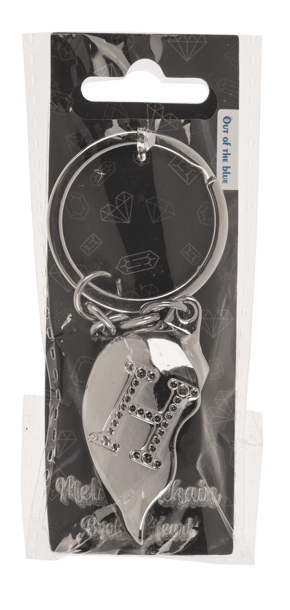 Metal Keychain, Broken Heart,