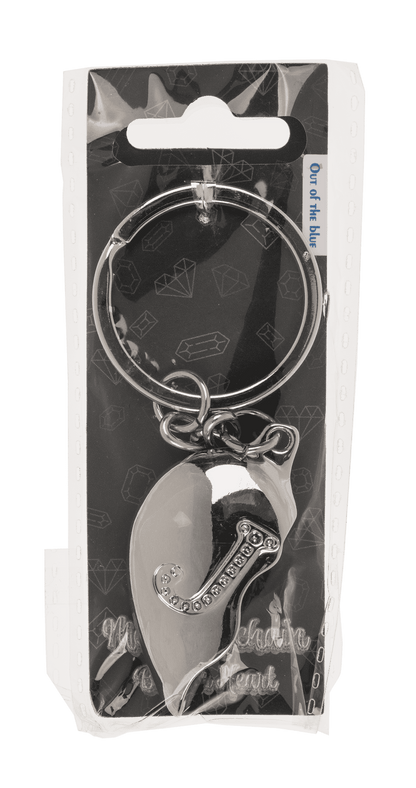 Metal Keychain, Broken Heart,