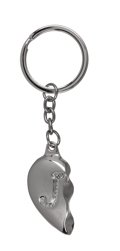 Metal Keychain, Broken Heart,