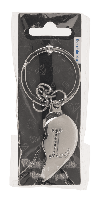 Metal Keychain, Broken Heart,